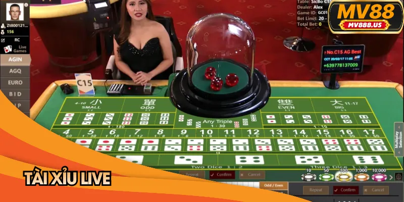 tài xỉu live